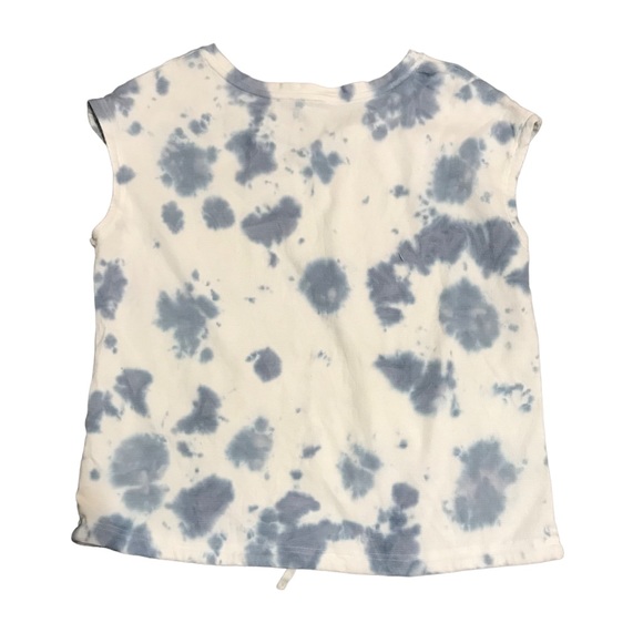 XL Jane & Delancey Tie Dye Sleeveless Waffle Knit Top - Picture 2 of 2